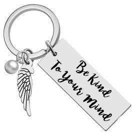 Iweca Stocking Stuffer for Teen Boys Men Women Girls for Her Him 2023 Senior High School Master Nurse Medical Students for Senior Students Brave Key Chain Accessory for Daughter Son PhD Degree