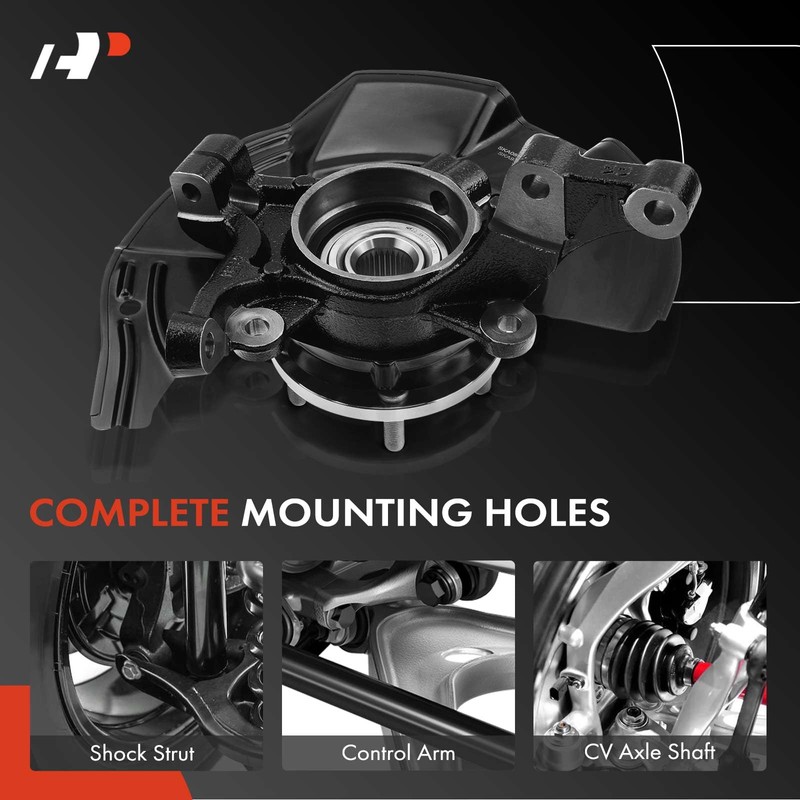 A-Premium Front Right Steering Knuckle & Wheel Bearing Hub Assembly