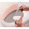 grepo Toilet Seat Set of 2 (4 Pieces), Washable, Disposable,