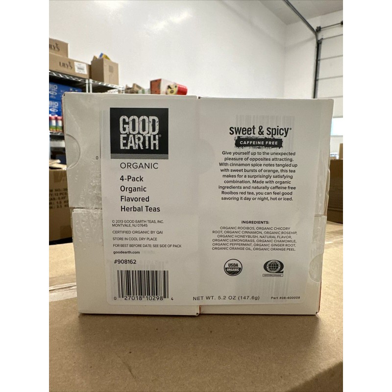 Good Earth NEW - Lot 4 Boxes Good Earth Sweet
