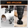 HORUSDY Hole Saw Set 24PCS Hole Saw Kit,Hole Saw Drill