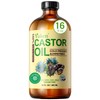 Yoken EWG Verified Castor Oil Glass Bottle 16 fl oz