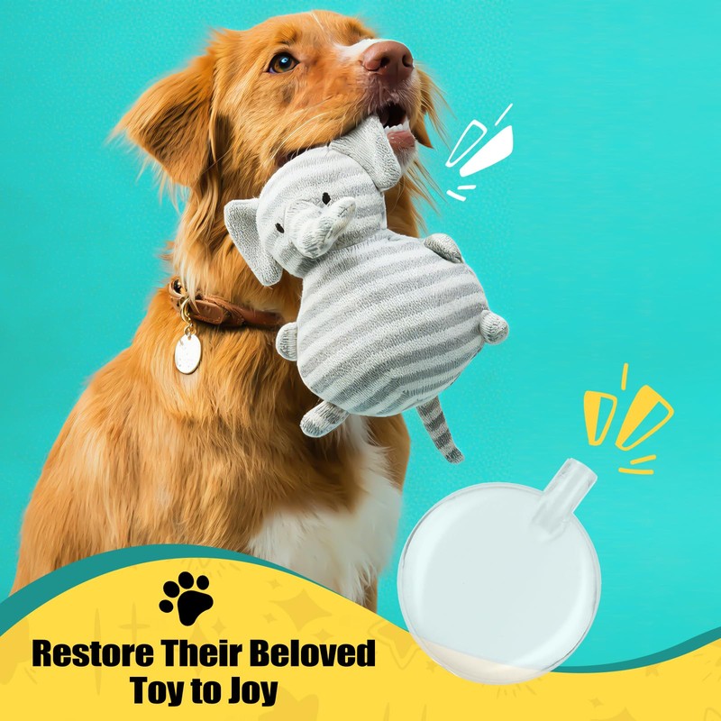 Fvbber 32 Pack Replacement Squeakers for Dog Toys - 6