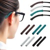 4 Pairs Anti-Slip Glasses Ear Grips - Soft Knitted Cotton