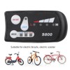 EBicycle Lithium Battery LED Meter S800 Display Horizontal Black &amp;