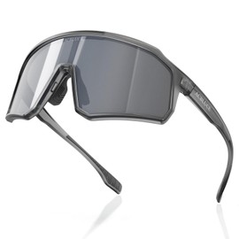 ACBLUCE Kids Baseball Sunglasses for Boys Girls Teens Youth Sports Softball Running Cycling UV400 Black Glasses for Age 8-16