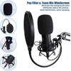 MAONO Microphone with Studio Headphone Set 192kHz/24bit Vocal Condenser Cardioid