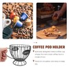 Lobamop Coffee Capsule Storage Basket Coffee Cup Basket Coffee Pad