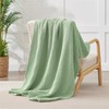 Kozyhvn 100% Cotton Muslin Blanket Large 50" x 70", 6