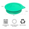 Sophico Silicone Fermenting Lids, Waterless Airlock Fermentation Tops Mason Jar