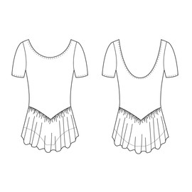 Bloch Youth Tiffany Dress, Light Pink-4/6