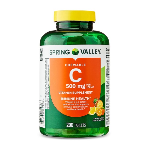 Does not apply Vitamin C Dietary Supplement Chewable Tablets for