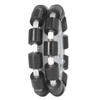 127mm Double Aluminum Omni Wheel with Bearing Rollers Omni Directional