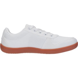 WHITIN Wide Toe Box Barefoot Shoes for Men Minimalist Zero Drop Sole Sneakers Comfortable Size 11 11W Walking Training White Gum 45