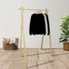 Casual Home Solid Wood No Tool Assembly Collapsible Aesthetic Clothing