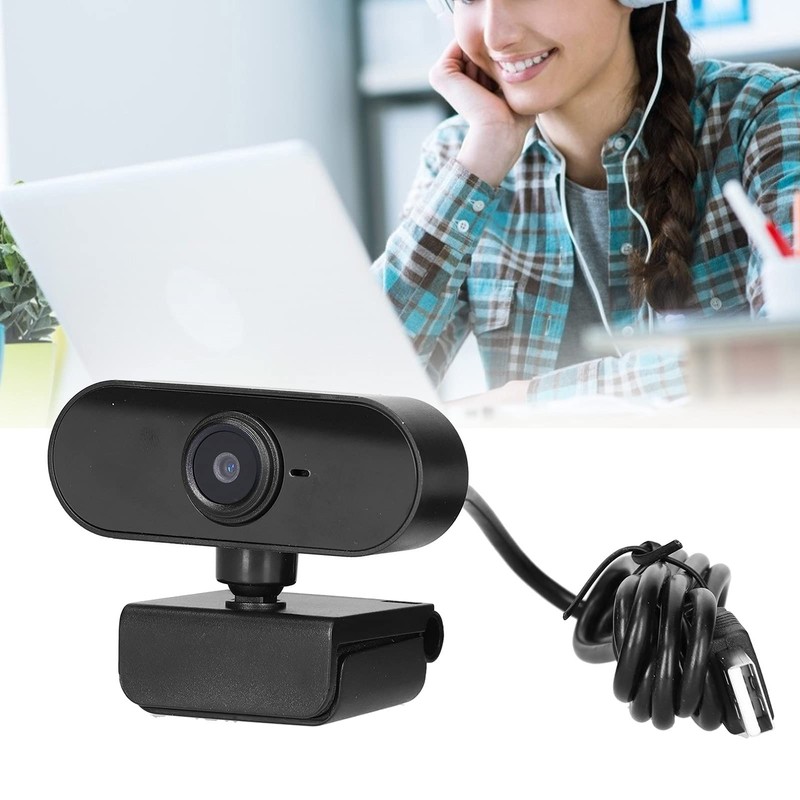 Web Cam, PC Camera 1080P High‑Definition Auto Focus Practical Easy