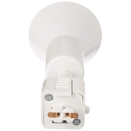 Juno Lighting R715 WH Contemporary Trac-Lites Flared Track Head, White