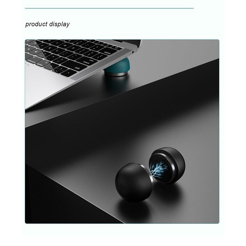 Laptop Cooling Stand,Ergonomic Laptop Cooling Pad Small Invisible Cooler Ball