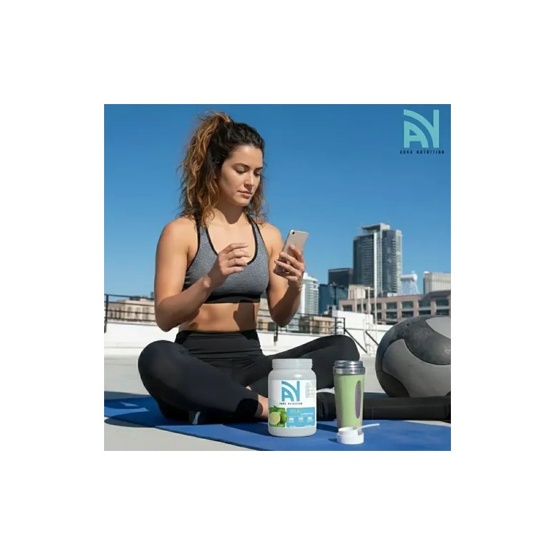 Cla + Carnitina Suplemento Polvo 1kg Aura Nutrition 100servi