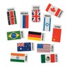 Fun Express Flags Around The World Erasers - VBS Vacation