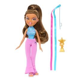 Bratz Play Sportz Yasmin (Gymnastics) - Fashion Doll with Accessories