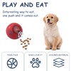 XZSKD 2 PCS Dog Treat Ball, Treat Ball Dog Toy,