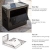 livinbox 45L Stackable Foldable bins for storage, Collapsible Storage Bins
