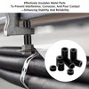Nylon Plastic Spacers, Black Nylon BS Round Spacer Washer Assortment