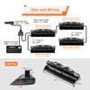 WeiSen 4 Pack 2x14 Inch Traffic Advisor Light Bar with