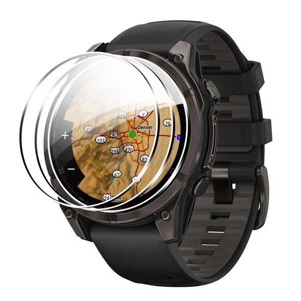 Tieeyivv Pack of 3 Screen Protectors for Garmin Fenix 8