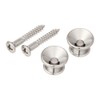 SCUD Strap Pin Fender Style 2pcs Set with Screws Nickel