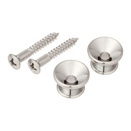 SCUD Strap Pin Fender Style 2pcs Set with Screws Nickel EP-2N