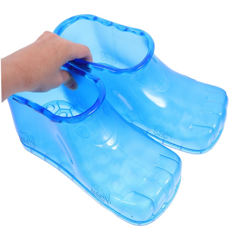 Ipetboom 1 Pair Foot Soaking Shoes Portable Foot Bath Boots