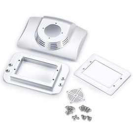 WEFEINO Aluminum RC Car Shell Window Upgrade Parts for 1/14 Tamiya Trailer Tractor Truck Car R620 (#B1)