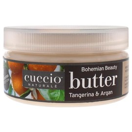 Cuccio Naturale Butter Blends - Ultra-Moisturizing - Renewing, Smoothing And Scented Cream - Deep Hydration For Dry Skin Repair - Natural Ingredients - Tangerina And Argan - 227 G Body Butter