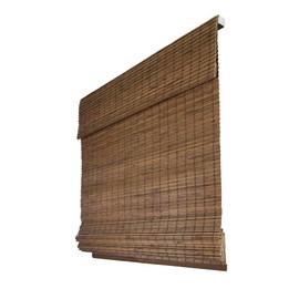CHICOLOGY Bamboo Roman Shades - Customer Favorite Blackout Blinds for Windows, Premium Quality, Ideal for Home, Moose (Blackout) Brown, 23" W X 64" H