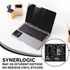 Synerlogic (Universal/Neo/Air/Pro) Mac OS Reference Keyboard Shortcut Sticker, Laminated Vinyl