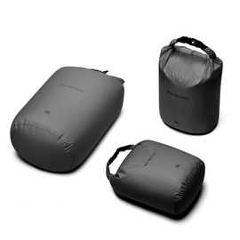 BEE NESTING Ultralight Dry Bag Large 3 Piece Set - Waterproof Dry Sack for Lightweight Travel, Boating, Kayaking, Camping, Swimming(2L+4L+8L,Dark Gray)