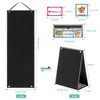 ANSTROUT Large Black Visual Schedule Chart for Kids Chore with