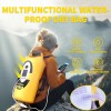 ztarx 20L Solar Dry Bag Backpack with Bluetooth Speaker,4 Lighting