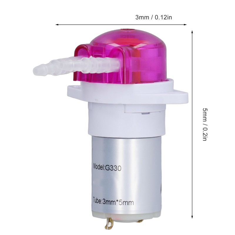 Peristaltic Pump Mini DC Small Micro Circulating Electric Self Priming