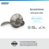 Schlage F40 ACC 619 Accent Door Lever, Bed & Bath