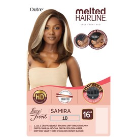 Outre Lace Front Wig - Melted Hairline – SAMIRA (DRFF4/GOLDEN HONEY BLONDE)
