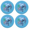 Procos - Stitch and Angel Plastic Plates 4 Pack Reusable