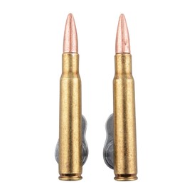 Pair of Wall Brackets for Springfield Rifle Cartridges 30-06 Dummy