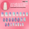 GALSPRO Medium Press on Nails - Set of 24 Fake