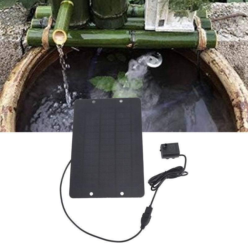 Solar Fountain 6V 10W Bird Bath Fountain USB Interface with
