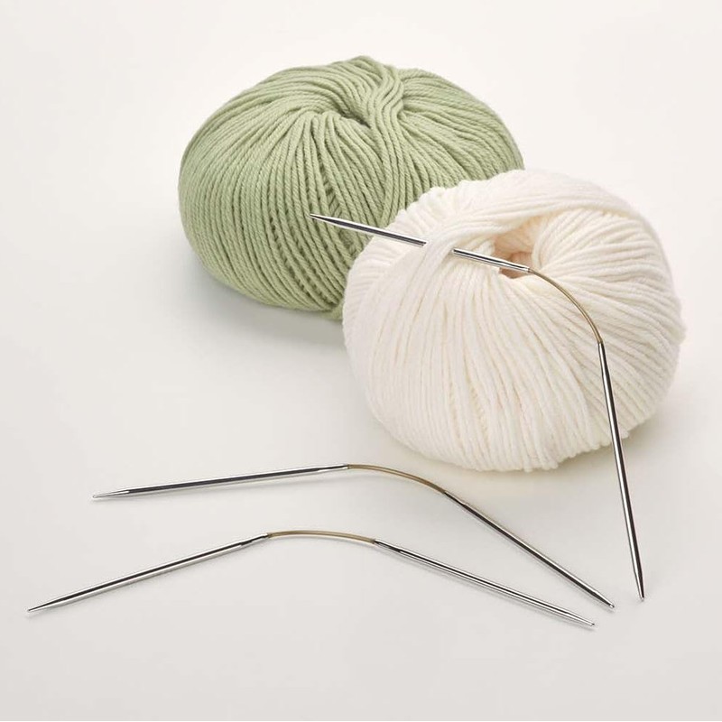 addi CraSyTrio Flexible Sock Knitting Needles, 21 cm, Various Sizes,