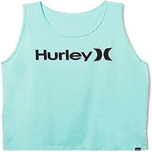 Hurley Men's Everyday Washed One and Only Solid Tank Tropical