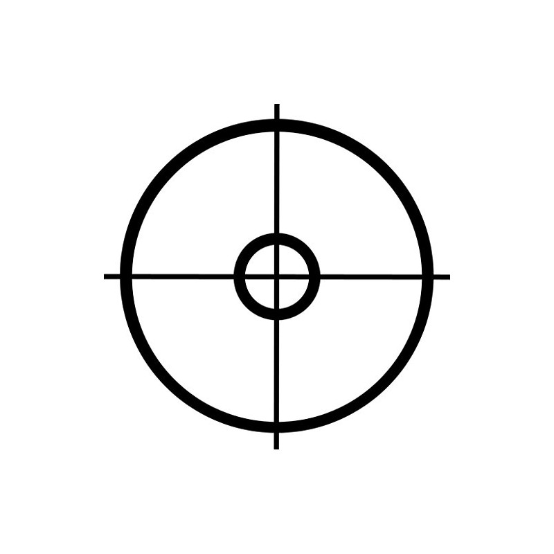 CROSS HAIRS VINYL STICKER